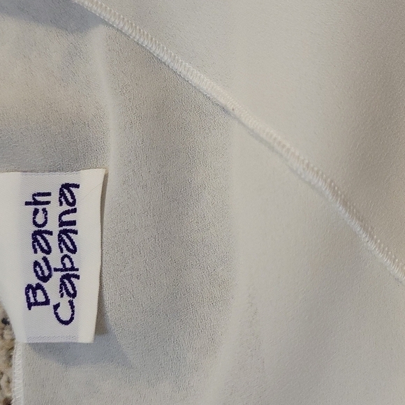 Beach CABANA Fairycore Floral Embroidered Chiffon Sarong Cover-up - Picture 6 of 9